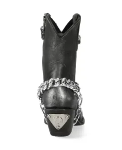 Outlet New Rock Anke Boot Back uea -Wt006Te-1