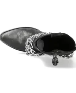 Outlet New Rock Anke Boot Back uea -Wt006Te-1