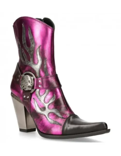 Sale New Rock Anke Boot Bu -7919B-C8