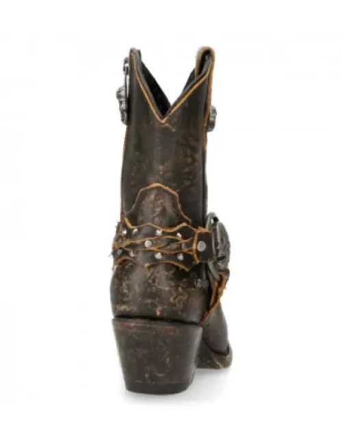 New New Rock Anke Boot oka uea -Wt005-2
