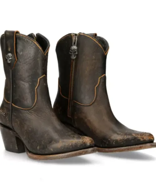 Hot New Rock Anke Boot oka uea -Wt006-2