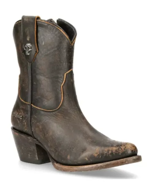 Hot New Rock Anke Boot oka uea -Wt006-2