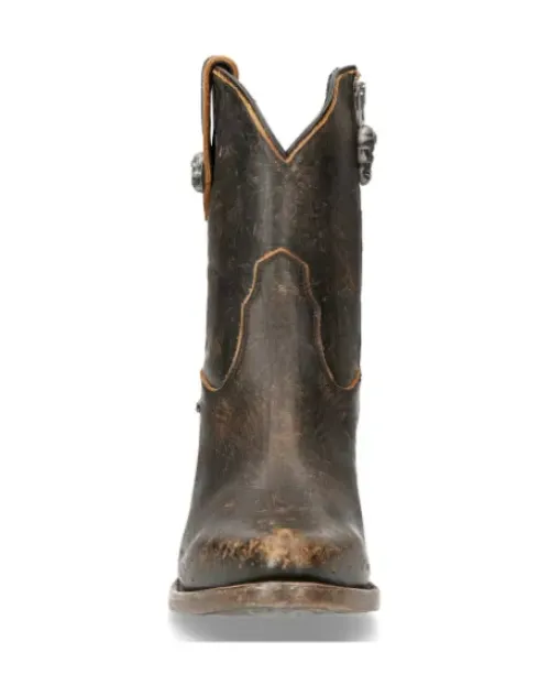 Hot New Rock Anke Boot oka uea -Wt006-2