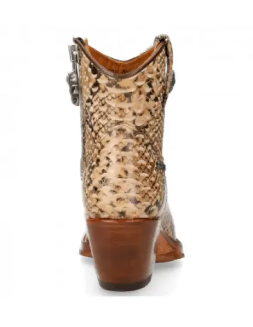 New New Rock Anke Boot uea -7729C-C2