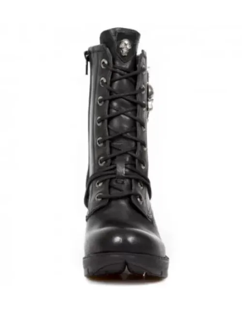 New New Rock Anke Boot Trai -Tr113-C1