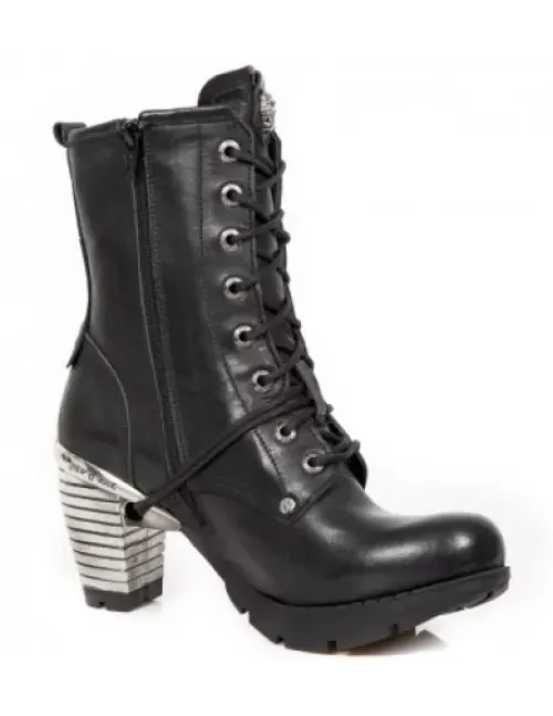 New New Rock Anke Boot Trai -Tr113-C1