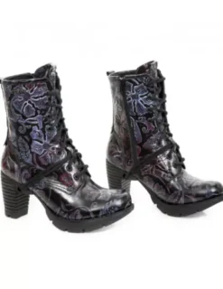 New New Rock Anke Boot Trai -Tr001-C82