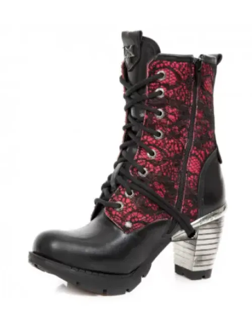 New Rock Anke Boot Trai -Tr097-C2