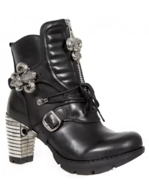 Sale New Rock Anke Boot Trai -Tr110-C1