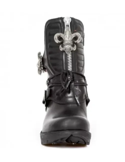 Sale New Rock Anke Boot Trai -Tr110-C1