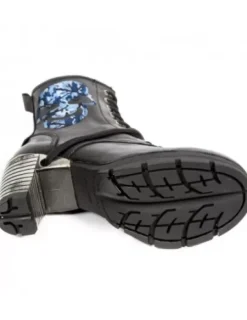 Clearance New Rock Anke Boot Trai -Tr079-C3
