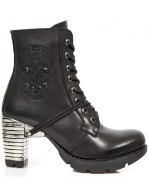 Sale New Rock Anke Boot Trai -Tr062-C2
