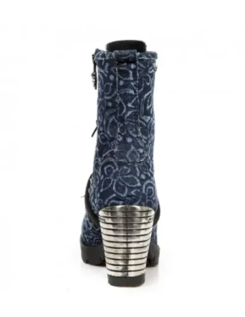 Sale New Rock Anke Boot Trai -Tr001-C42