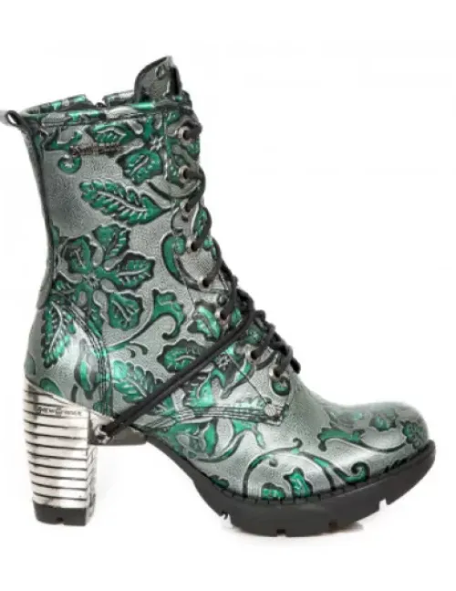 Outlet New Rock Anke Boot Trai -Tr001-7