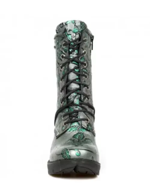 Outlet New Rock Anke Boot Trai -Tr001-7