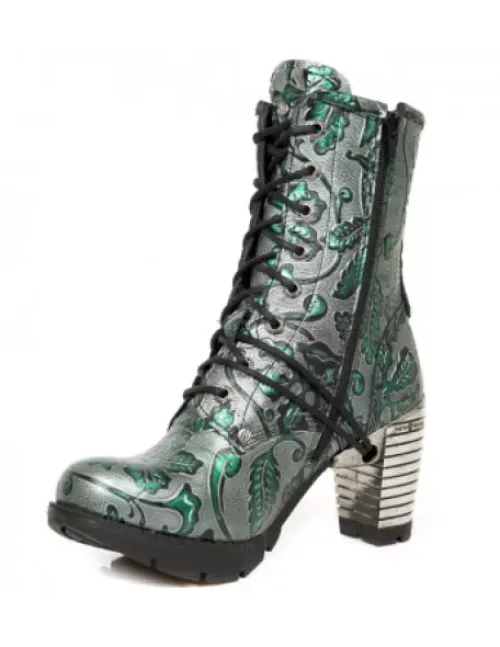 Outlet New Rock Anke Boot Trai -Tr001-7