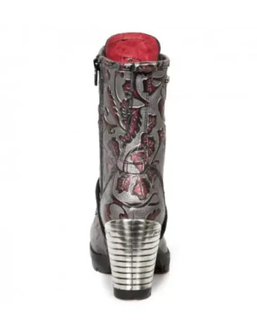 Sale New Rock Anke Boot Trai -Tr001-6