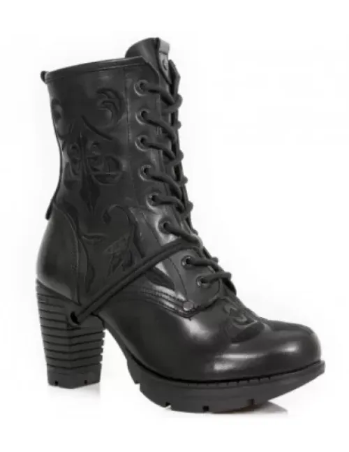 Outlet New Rock Anke Boot Trai -Tr052-1
