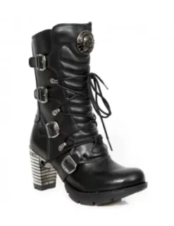 Hot New Rock Anke Boot Trai -Tr003-V1