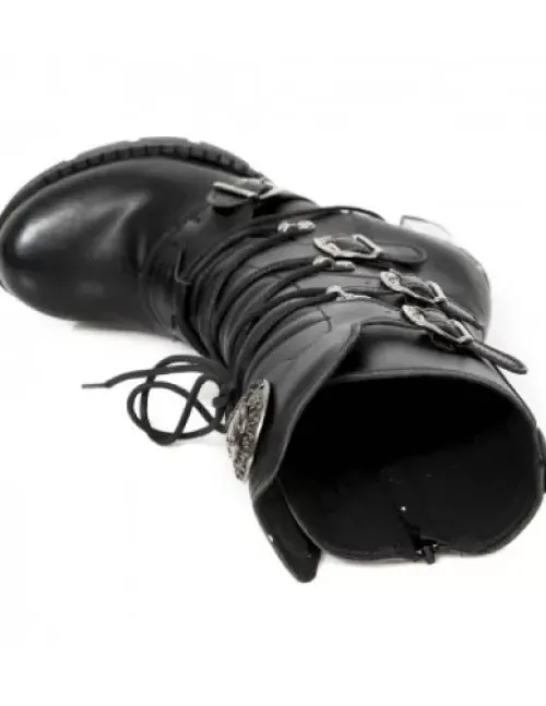 Hot New Rock Anke Boot Trai -Tr003-V1