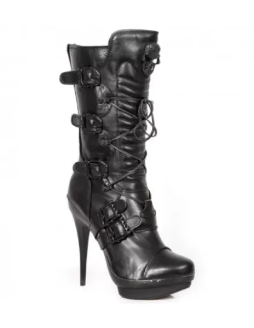 New New Rock Boot Back -Punk078-C1