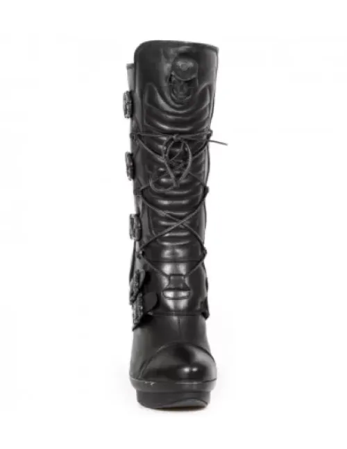 New New Rock Boot Back -Punk078-C1