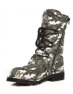 Outlet New Rock Boot Back Paning With ace -1473-36
