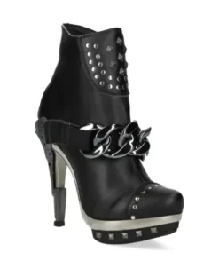Clearance New Rock Boot Back Patf.acero -Punk003Cad-V1