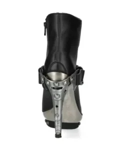 Clearance New Rock Boot Back Patf.acero -Punk003Cad-V1