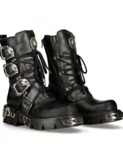 New Rock Boot Back Reactor With Bucke And ace -391-1