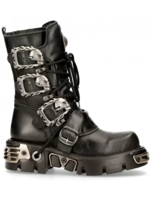 New Rock Boot Back Reactor With Bucke And ace -391-1