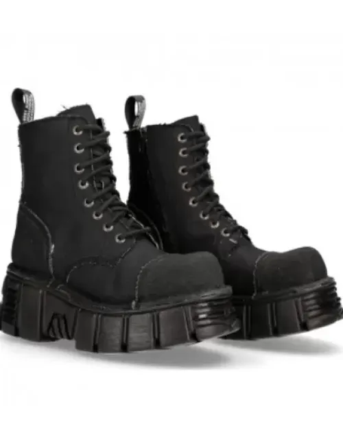 Outlet New Rock Boot Back Tower -ii083C-Rc7