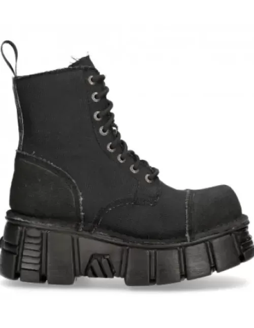 Outlet New Rock Boot Back Tower -ii083C-Rc7