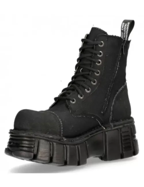 Outlet New Rock Boot Back Tower -ii083C-Rc7