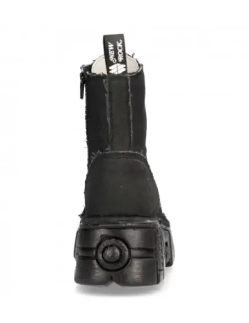 Outlet New Rock Boot Back Tower -ii083C-Rc7