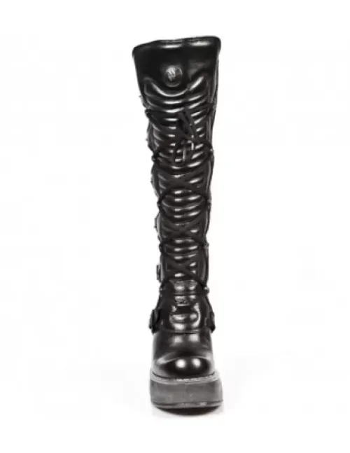 Online New Rock Boot Patafora -9972-C10