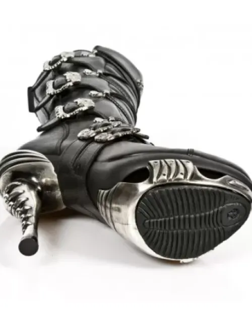 Clearance New Rock Boot Punk -ag006-1