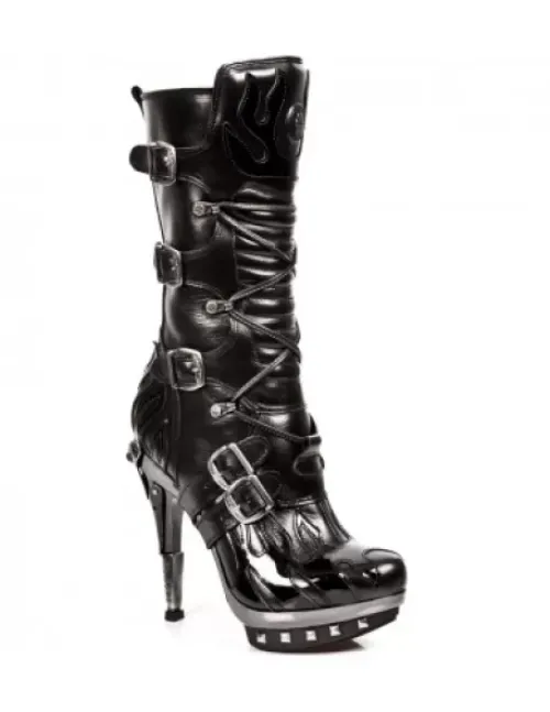 Outlet New Rock Boot Punk -Punk023-1