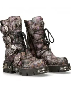 Outlet New Rock Boot Purpe Reactor -391-5