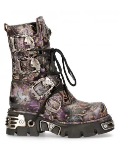 Outlet New Rock Boot Purpe Reactor -391-5