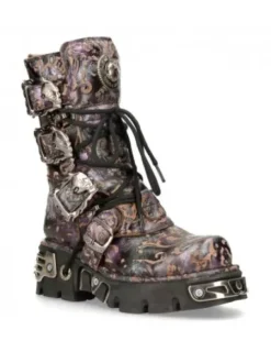 Outlet New Rock Boot Purpe Reactor -391-5