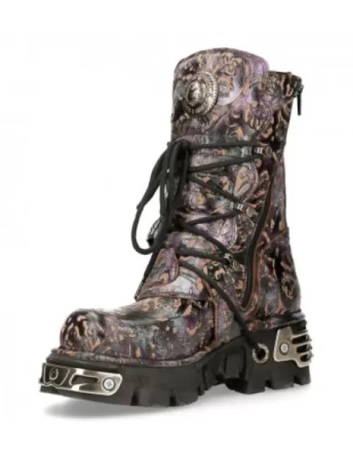Outlet New Rock Boot Purpe Reactor -391-5