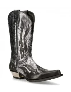 Clearance New Rock Boot Wet -7921-C2