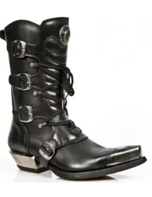 Clearance New Rock Boot Wet -7993P-C1