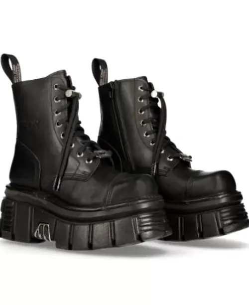 Outlet New Rock Boot Back Tower With ace -Newii083-21