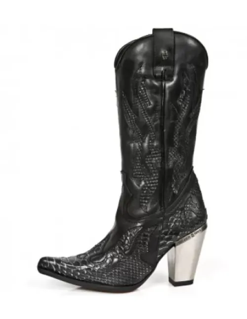 Hot New Rock Boot Bu -7982-C1