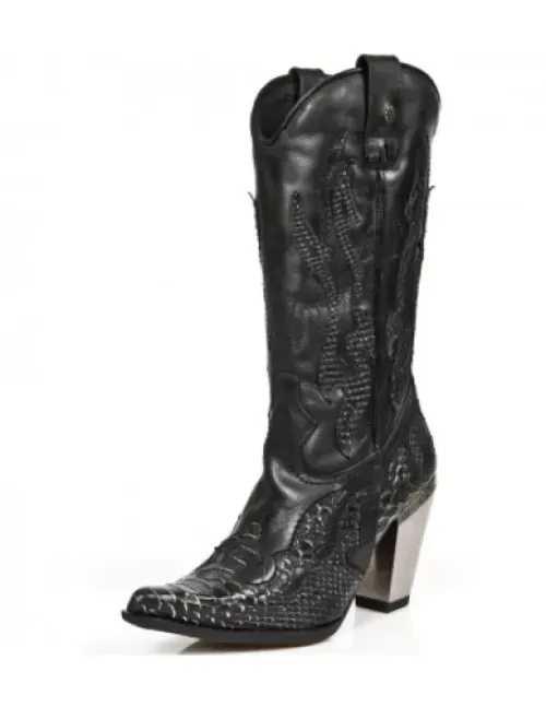 Hot New Rock Boot Bu -7982-C1