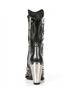 New New Rock Boot Bu -7985-C2
