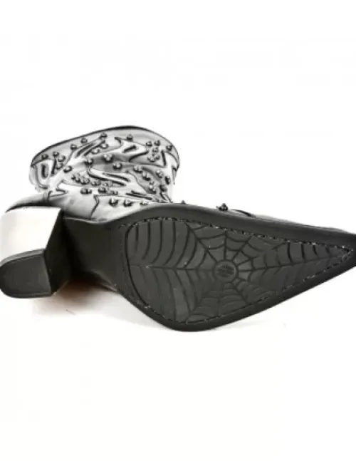 New New Rock Boot Bu -7985-C2