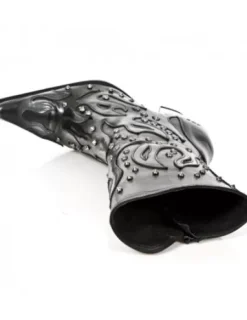 New New Rock Boot Bu -7985-C2